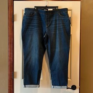 BNWT Croft & Barrow Relaxed Mid Rise Jeans size 24W